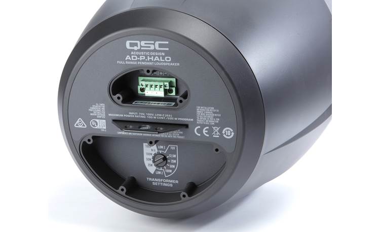 Qsc ad-P.halo-Bk subwoofer 6.5 pulgadas de 100w